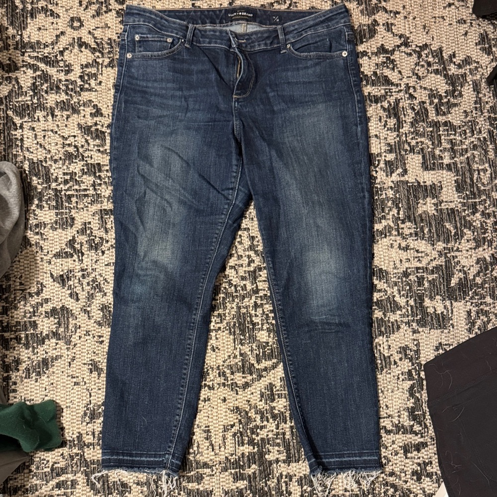 Lucky Dark Wash Ankle Jeans